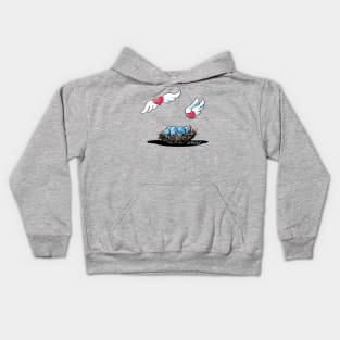 KiniArt Love Birds Kids Hoodie